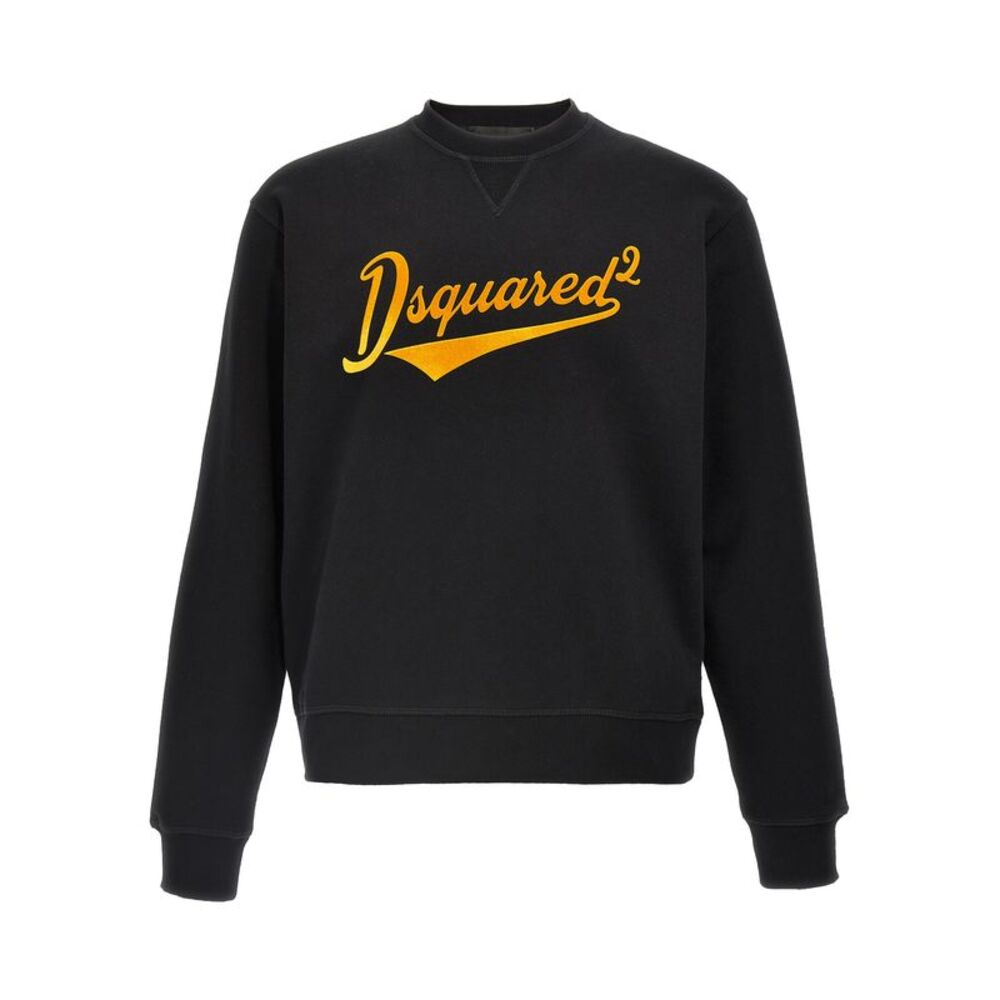 Dsquared² Black Cotton Men's Sweatshirt